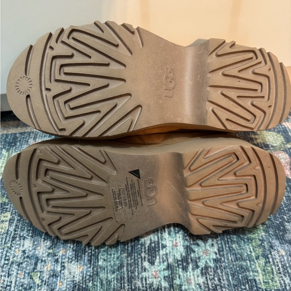 UGG tan platform mules - Picture 4 of 7